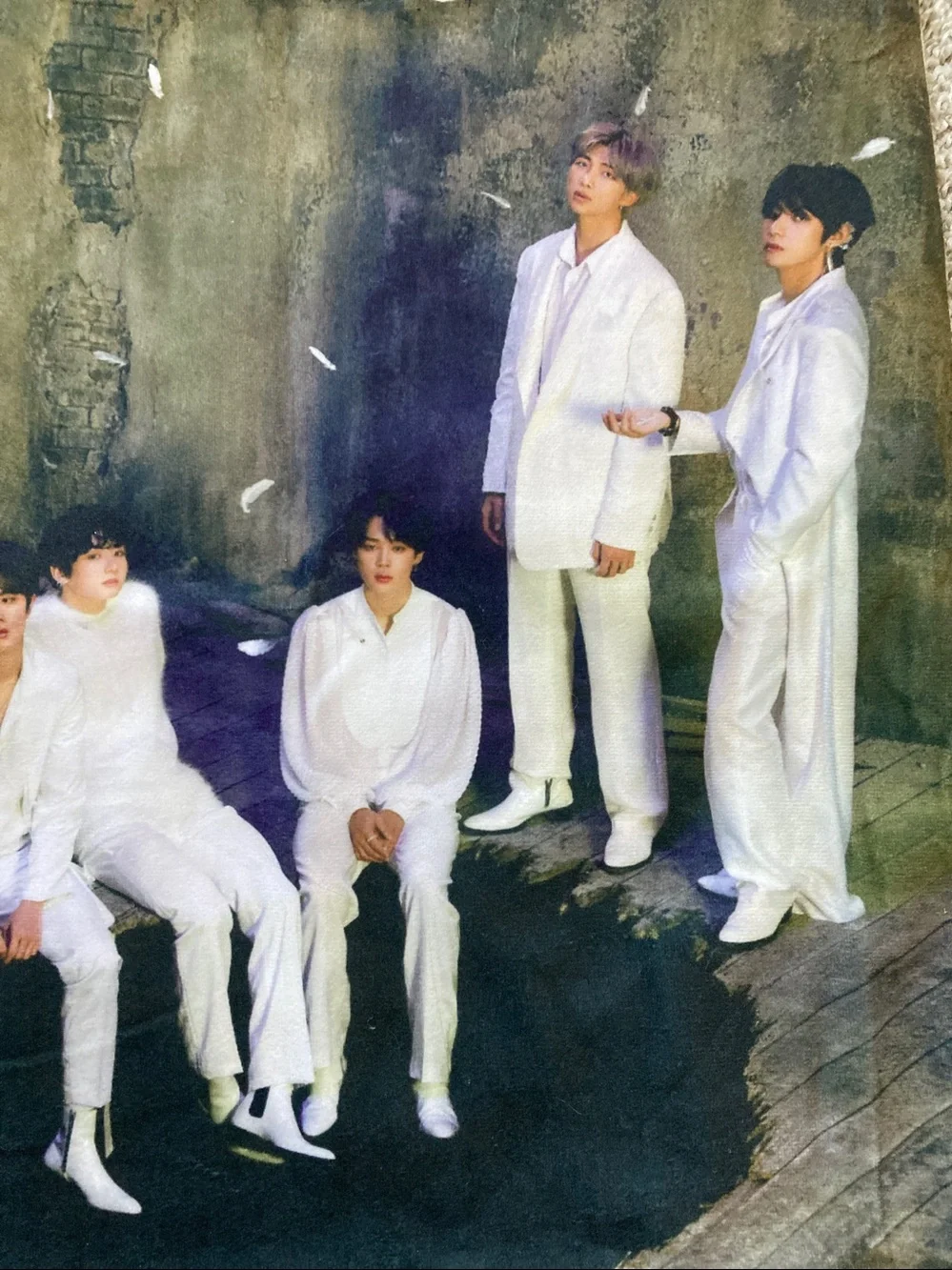 BTS Map of the soul 7 K-Pop Korean Pop Band Pillow Sham Cover Two sided Square
